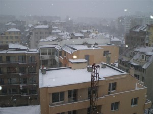 Сняг във Варна